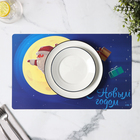 Салфетка на стол Доляна «Новый год 2026», 41×26 см - Фото 4