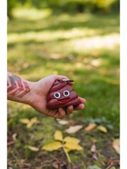 Контейнер под пакеты для уборки за собаками, 9×5×8 см, коричневый - фото 57952206