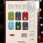 Адвент календарь с мини плитками из молочного шоколада "Снеговик", 50 г - Фото 3