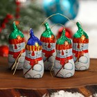 Фигурки из молочного шоколада «Снеговик», в пакете, 63 г - фото 23934386