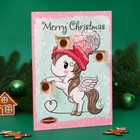 Адвент календарь с мини плитками из молочного шоколада Magic Cute UNICOR микс, 50 г - фото 23934389