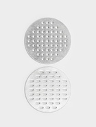 Лапшерезка ручная, 3 насадки, 18×18×6 см, нержавеющая сталь - Фото 7