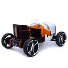 Электромобиль «Ретро», 2 мотора, цвет оранжевый - Фото 3
