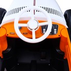 Электромобиль «Ретро», 2 мотора, цвет оранжевый - фото 3865924