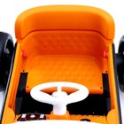 Электромобиль «Ретро», 2 мотора, цвет оранжевый - фото 3865925
