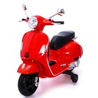 Электромотоцикл «Скутер», цвет красный - фото 9464548