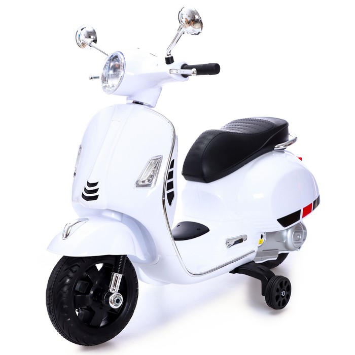 Электромотоцикл «Скутер», цвет белый - фото 1907335197