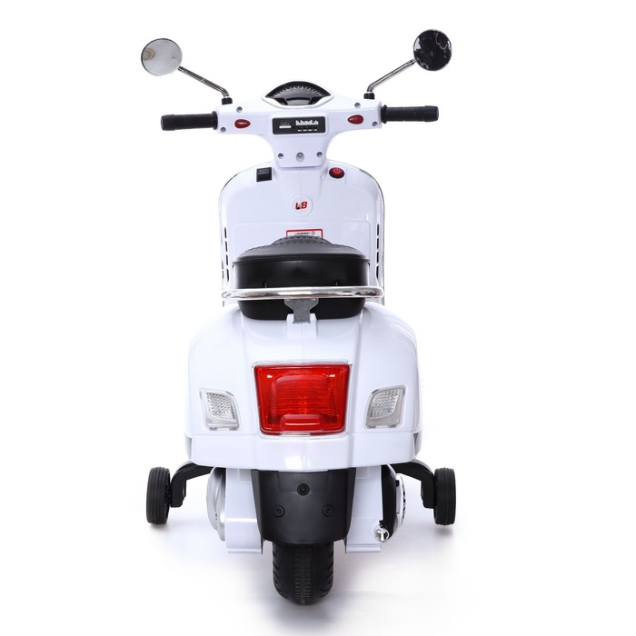 Электромотоцикл «Скутер», цвет белый - фото 1907335203