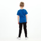 Брюки для мальчика, цвет темно-синий, рост 134 - фото 25364912