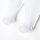 Комплект на выписку для девочки, цвет белый, рост 56 - фото 51401358