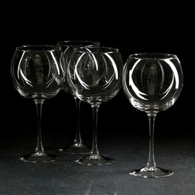 Набор стеклянных бокалов для коктейля «Время дегустаций. Коктейль», 650 мл, 4 шт