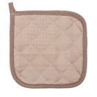 Набор кух. "Natural series" полотенце, прихватка, цв.серый, 100% хл - фото 24011777