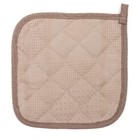 Набор кух. "Natural series" полотенце, прихватка, цв.серый, 100% хл - фото 24011778