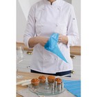 Набор кондитерский, 7 предметов: 2 мешка, 4 насадки d=2.5 см, адаптер - Фото 9