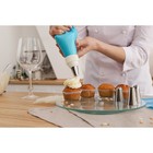 Набор кондитерский, 7 предметов: 2 мешка, 4 насадки d=2.5 см, адаптер - Фото 12