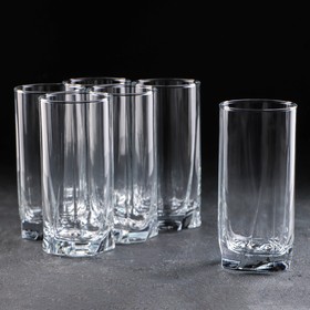 Набор стеклянных стаканов Luna, 390 мл, 6 шт