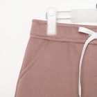 Брюки для девочки MINAKU: Basic Line KIDS, пыльно-розовые, рост 104-110 см - Фото 6