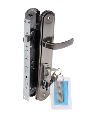 {{photo.Alt || photo.Description || 'УЦЕНКА Комплект замка для китайской двери R=2L, с ц/м, с ручками, левый'}}