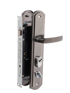 УЦЕНКА Комплект замка для китайской двери R=2L, с ц/м, с ручками, левый - Фото 2