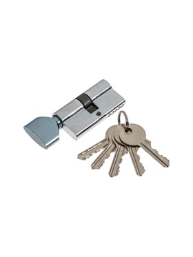 {{photo.Alt || photo.Description || 'УЦЕНКА Цилиндровый механизм, 60 мм, с вертушкой, английский ключ, 5 ключей, цвет хром'}}