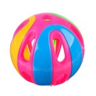 Погремушка «Яркий шар», цвет МИКС, Крошка Я - фото 3740498