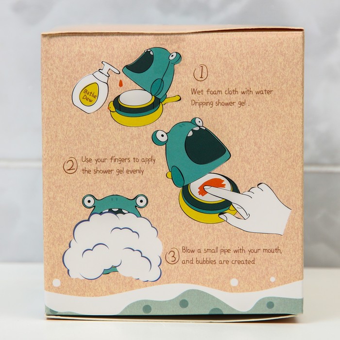 Игрушка для игры в ванне «Акула», пузыри 51851