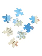 Подарок большой «Страны и флаги», пазл 260 деталей, атлас с наклейками + карточки 7514007