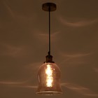 Светильник BayerLux 1388/1 E27 40 Вт черный-бронза 16×16×22-122 см - фото 3767768