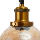 Светильник BayerLux 1388/1 E27 40 Вт черный-бронза 16×16×22-122 см - фото 3767770