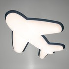 Люстра с ПДУ "Боинг" 1хLED 80Вт синий 59х54х8 см BayerLux - фото 35366166