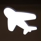 Люстра с ПДУ "Боинг" 1хLED 80Вт синий 59х54х8 см BayerLux - фото 35366167