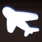 Люстра с ПДУ "Боинг" 1хLED 80Вт синий 59х54х8 см BayerLux - фото 35366169