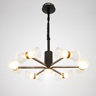 Люстра 1699/6 LED 100 Вт 3000-6000К черный 73×73×60 см BayerLux - фото 35186057