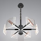 Люстра 1700/6 LED 60Вт 3000-6000К черный 47х47х57 см BayerLux 6487760 Люстра 1700/6 LED 60Вт 3000-6000К черный 47х47х57 см BayerLux 6487760