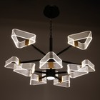 Люстра 1702/10 LED 204 Вт 3000-6000К черный 95×95×80 см BayerLux - Фото 4