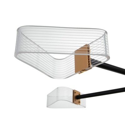 Люстра 1702/10 LED 204 Вт 3000-6000К черный 95×95×80 см BayerLux