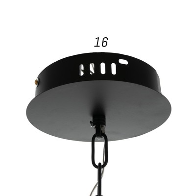 Люстра 1702/10 LED 204 Вт 3000-6000К черный 95×95×80 см BayerLux