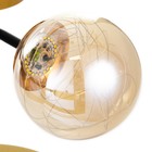 Люстра 1851/7 LED 72Вт 3000-6000К черно-золотой 79х77х43 см BayerLux - фото 3747944