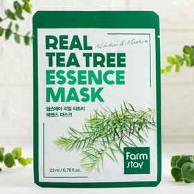 Маска тканевая для лица с экстрактом чайного дерева FarmStay Real Tea Tree Essence Mask, 23 мл 6944468