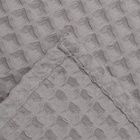 Полотенце банное вафельное «Этель» Boho, 67×140 см, хлопок 100%, светло-серое - Фото 11