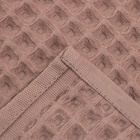 Полотенце банное вафельное «Этель» Boho, 67×140 см, 100% хлопок, 290 г/м², мокко - Фото 11