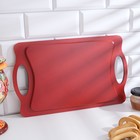 Поднос деревянный с ручками «Хохлома», ручная роспись, 38×23 см - Фото 2