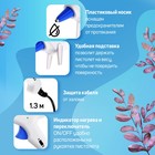 Клеевой пистолет ТУНДРА, 25 Вт, 220 В, эргономичная рукоятка, антикапля, шнур 1.3 м, 7 мм - Фото 2