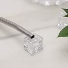 Ложка-бомбилья из нержавеющей стали для матэ, 17,5×2 см, цвет серебро - Фото 3