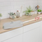 Лопата для пиццы из нержавеющей стали «Общепит», 96×35.5×2 см, полотно 35.5×40 см, толщина 1.5 мм - Фото 1