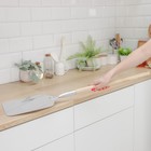 Лопата для пиццы из нержавеющей стали «Общепит», 83×23×2 см, полотно 23×26 см, толщина 1.5 мм - Фото 1