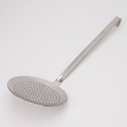 Шумовка из нержавеющей стали цельнотянутая, 64×20 см, толщина 3 мм, 304 марка стали, цвет серебряный - фото 24336188