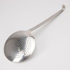 Шумовка из нержавеющей стали цельнотянутая, 64×20 см, толщина 3 мм, 304 марка стали, цвет серебряный - фото 24336192