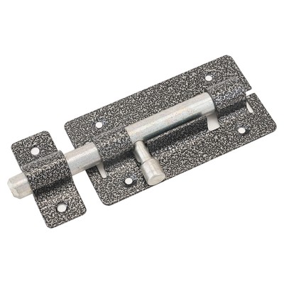 Засов «Киров» Секрет ЗД-01, круглый, цвет античное серебро