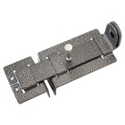 Засов Киров Секрет ЗД-04, с/проушиной, цвет античное серебро - Фото 1